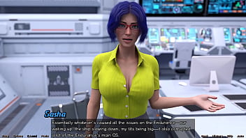 Stranded in space #101 blue haired big tits milf wants to talk