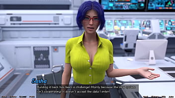 Stranded in space #101 blue haired big tits milf wants to talk