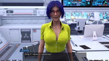 Stranded in space #101 blue haired big tits milf wants to talk