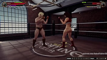 Johnny walker vs laea nf3d sexual mixed combat maledom battle