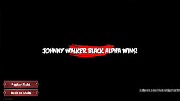 Johnny walker vs laea nf3d sexual mixed combat maledom battle