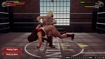 Johnny walker vs laea nf3d sexual mixed combat maledom battle