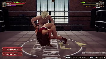 Johnny walker vs laea nf3d sexual mixed combat maledom battle