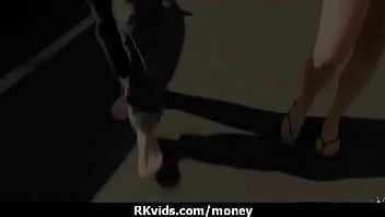 Sexy wild chick gets paid to fuck 9