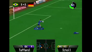 2 mans eat bad player ass in a soccer game