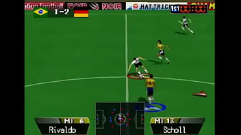 2 mans eat bad player ass in a soccer game