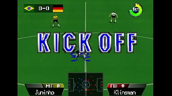 2 mans eat bad player ass in a soccer game