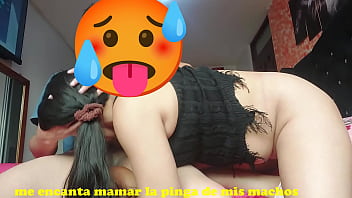 Le mamo la verga a uno de mis fans y me lo mete sin condón y me deja llena de semen