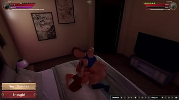 April vs francine nf3d sexfight lesbian