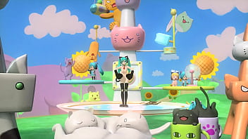 Hatsune miku gatita desnuda