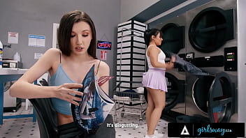 Horny petite babes succumb to temptation