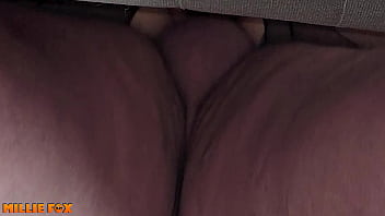 Amateur milf gets her stockings covered in thick white cum millie fox