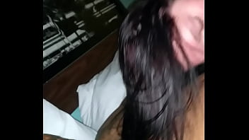 Me hitting white girl and head