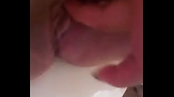 My ex playing with her wet pussy