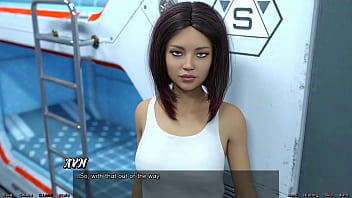 Stranded in space #105 planning a threesome with bisexual girl next door