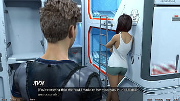 Stranded in space #105 planning a threesome with bisexual girl next door