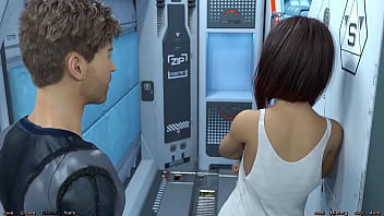 Stranded in space #105 planning a threesome with bisexual girl next door