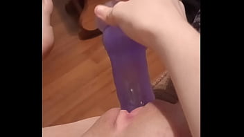 Fucking myself on a dildo