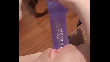 Fucking myself on a dildo