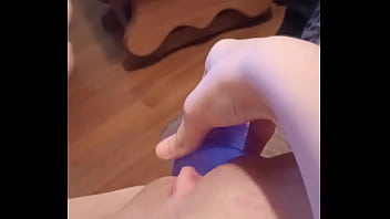 Fucking myself on a dildo