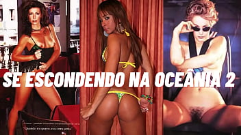 Safada motorista de aplicativo flagra passageiro dotado se masturbando por trás