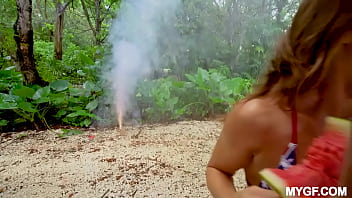 Ana rose fucks on independence day