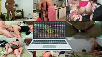 Horny skinny couple having sex awake fills her with cum the best real video in the world for you