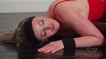 Slutty fit blonde charlie forde rides woody alyx's hard dick