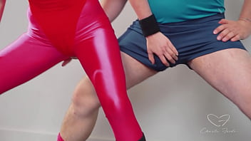 Slutty Fit Blonde Charlie Forde Rides Woody Alyx's Hard Dick thumbnail