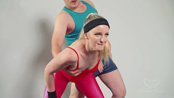 Slutty fit blonde charlie forde rides woody alyx's hard dick