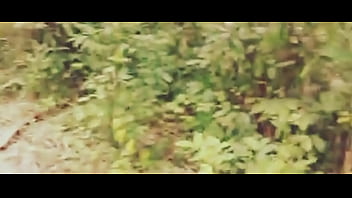 Good village camera man who bangs vacation girl in the bush during the merry christmas