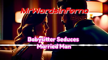 Audio babysitter seduces husband