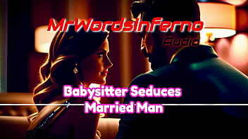 Audio babysitter seduces husband