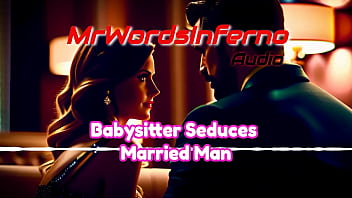 Audio babysitter seduces husband