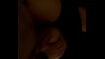 Hot young babe fucking on the couch