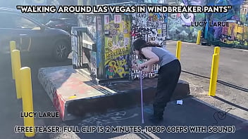 Walking Around Las Vegas In Windbreaker Pants thumbnail