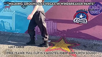 Walking Around Las Vegas In Windbreaker Pants thumbnail
