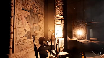 The ancient obelisk awakened and began actively fucking lara 3d hentai game animation