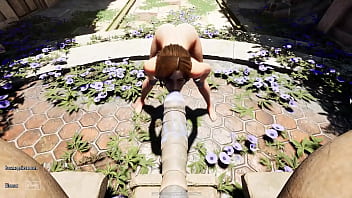 The ancient obelisk awakened and began actively fucking lara 3d hentai game animation