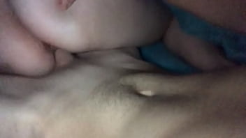 Big booty teen riding reverse cowgirl