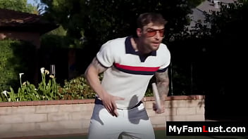 Stepsis grabbed my fucking balls myfamlust