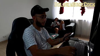 My stepdaughter is a total slut and she decides to seduce me to feel my huge cock in her tight pussy melany lopez soldierhugecock