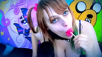 Beauty Sucking And Licking Lollipop Ear To Ear Asmr thumbnail