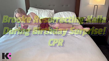 Brooke resurrecting kaiia after birthday surprise cpr