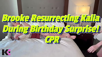 Brooke resurrecting kaiia after birthday surprise cpr