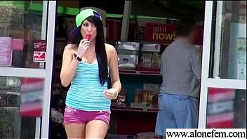 Alone cute girl insert in her pussy things nikki nirvana clip 10