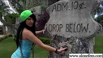 Alone cute girl insert in her pussy things nikki nirvana clip 10