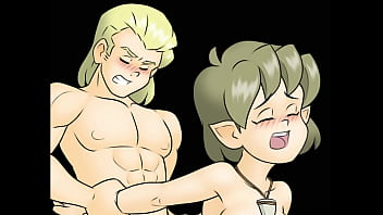 Poitratel y renarth en su primera noche de casados