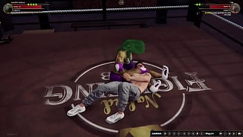 Jennifer vs gigi nf3d mixed mma femdom combat