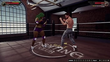 Jennifer vs gigi nf3d mixed mma femdom combat